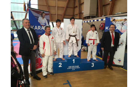 KARATE - Championnat Ligue Kumité Pupilles - Benjamins - Minimes