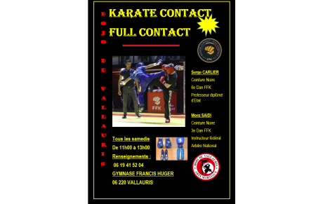 KARATÉ CONTACT /  KARATÉ FULL CONTACT