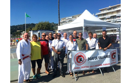 Le Dojo de Vallauris à la Fête du Sport de Vallauris Golfe-Juan - 11 septembre 2021