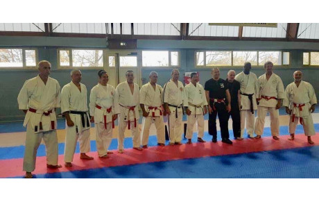 La section KARATÉ au Stage Multi Disciplines des Experts Départementaux 