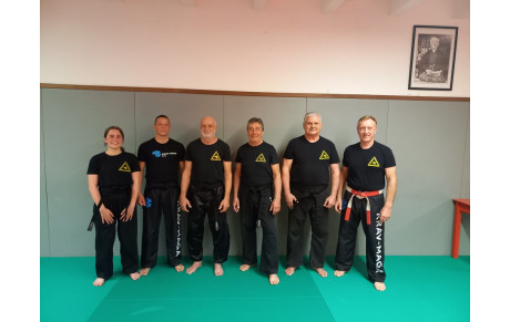 KRAV MAGA : CEREMONIE DE REMISE DE CEINTURES NOIRES