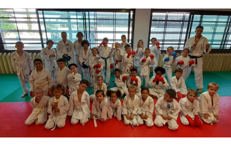 KARATE ENFANTS COMPETITION DU 7 MAI 2022 à NICE