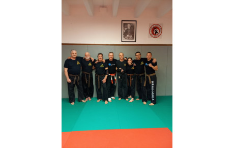 VIDEO DE LA CEREMONIE DE REMISES DE CEINTURES NOIRES KRAV MAGA DU 11 AVRIL 2022